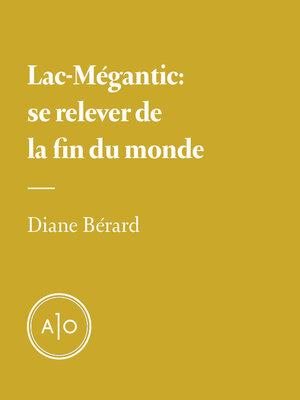 cover image of Lac-Mégantic